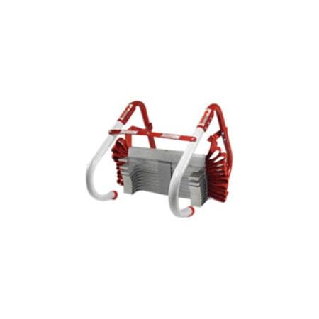 Kidde Emergency Escape Ladder, Window Mount, 2 Stories, Steel, 13 ft Length, 1000 lb Load Capacity 468093