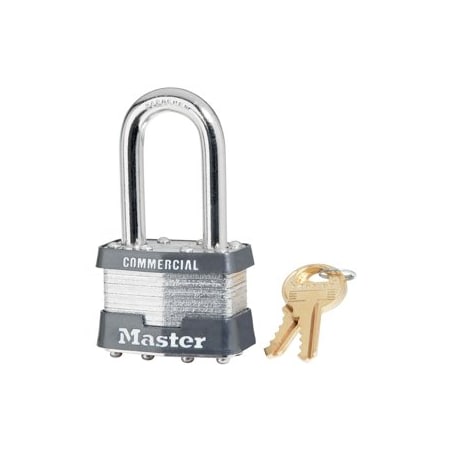 Master Lock Padlock Long 1-1/2in Shackle 1KALF2402