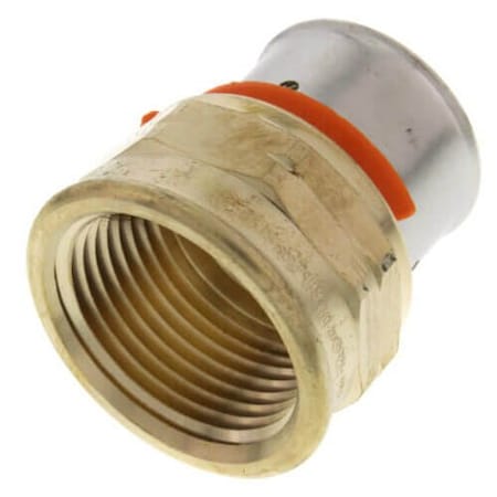 Viega PureFlow Press adapter P 2 FPT 2 bronze 91590