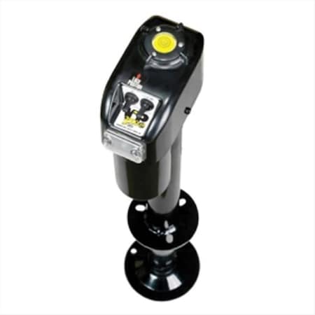 Barker 32453 3000 lbs. Vip Power Tongue Jack Black 18 In. Stroke B6C-32453