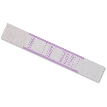 Coin-Tainer Currency Strap, 2000, Violet, PK1000 216070H19