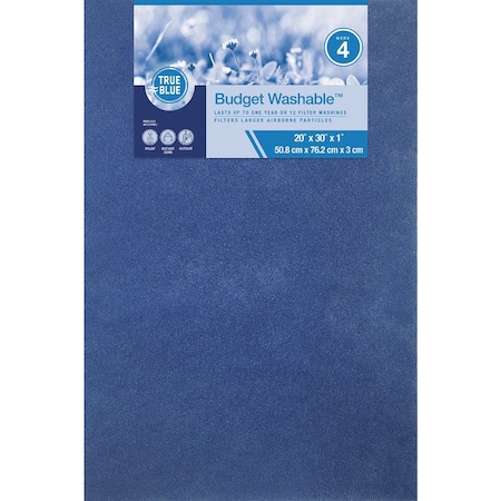 20'' x 30'' x 1'' MERV 4 Trimmable Air Filter