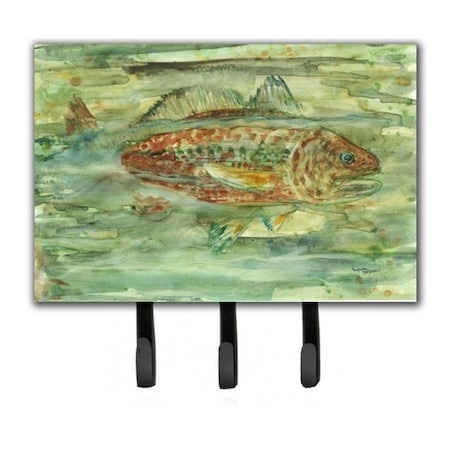 Carolines Treasures Abstract Red Fish Leash or Key Holder 8960TH68