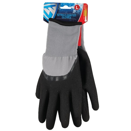 West Chester Protective Gear Mens Large Sandy Nitrile Knuckle Dipped Thermal Winter Glove 93067-L