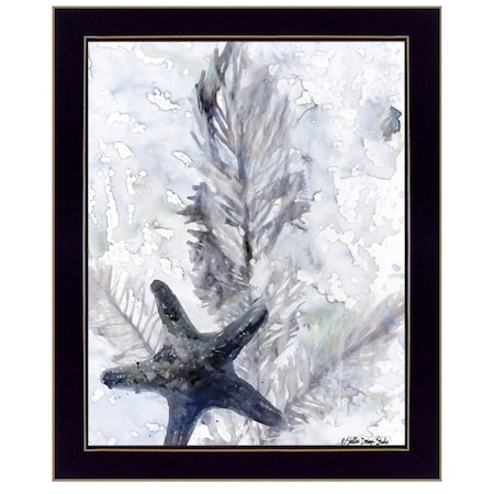 Homeroots Ocean Collection 4 Black Framed Print Wall Art 406955