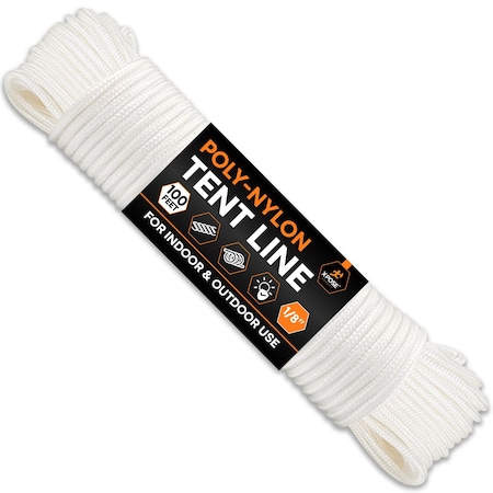 Xpose Safety Nylon Tentline 100ft NT-100-X