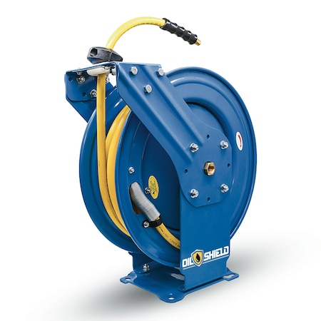 Oilshield OilShield Rubber Air Hose Reel Dual Arm Assembly 1/2" x 50' OSRDA1250