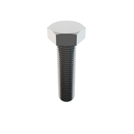 Zoro Select Grade 8, 1"-8 Hex Head Cap Screw, Zinc Plated Steel, 4 in L, 10 PK AHSW025OY