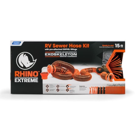 Camco RhinoExtreme RV Sewer Kit 39861