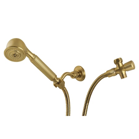 Kingston Brass Hand Shower Kit, Brushed Brass KX1037BD
