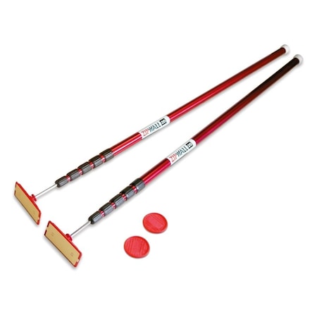 Zipwall 20' Anodized Aluminum Spring-Loaded Poles, 2PK KT20