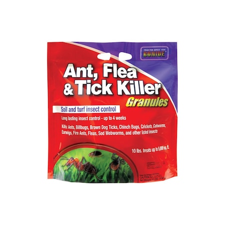 Bonide Products 10 Lb. Ready To Use Granules Ant, Flea & Tick Killer 60613