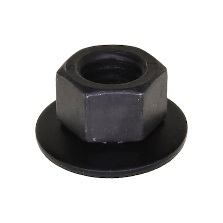Auveco 3/8in-16 Free Spinning Washer Nut 7/8in O.D., 25PK 15351