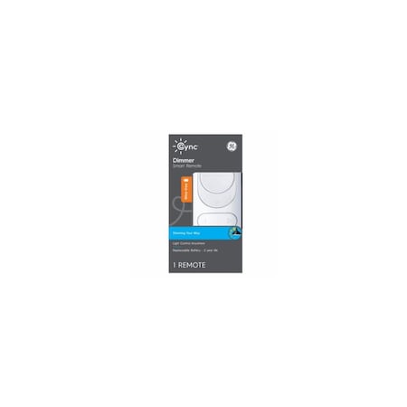 Current Cync Wireless Smart Remote Dimmer Switch, White 93122136