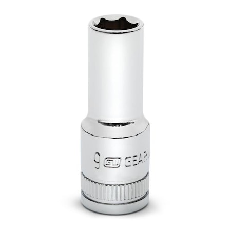 Gearwrench Mid Lenght Socket, 3/8Dr, 6Pt, 9mm 80391S-06