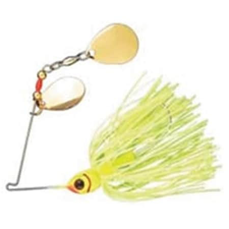 Pradco Lures Booyah Double Color Spinner bait, 0.38 oz. - Chartreuse BYBCC38-617