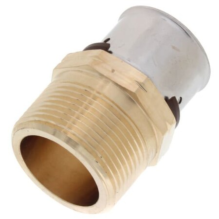 Viega PureFlow Press adapter P 1.25 MPT 1.25 bronze 90571