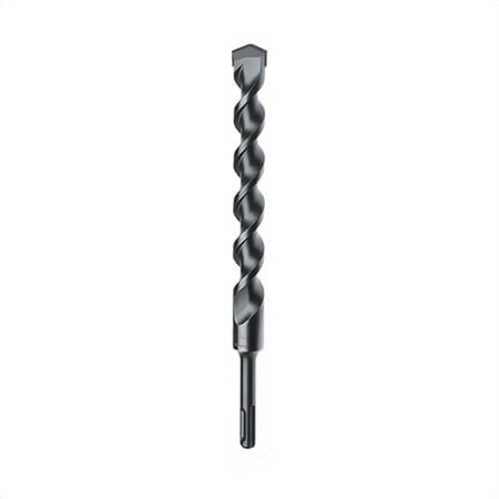 Metabo Hammer Drill Bit, 2-Cutter, 11/16 in Drill Bit, Chisel Cutting, Shank, 6 in D Cutting 676166000