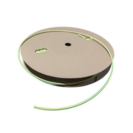 Kable Kontrol 3:1 Heat Shrink Tubing - Single Wall Polyolefin - 1-1/2in ID - 100 FT - Yellow Green HS3383-SP-YG