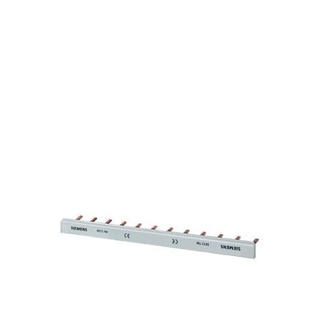 Siemens Pin busbar touch-safe, 16 mm2 1-phase, 1016 mm long can be cut, without end caps 5ST3701