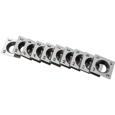 Grizzly 14 x 14 x 2 mm Carbide Insert with Rounded Corners, 10PK T34204