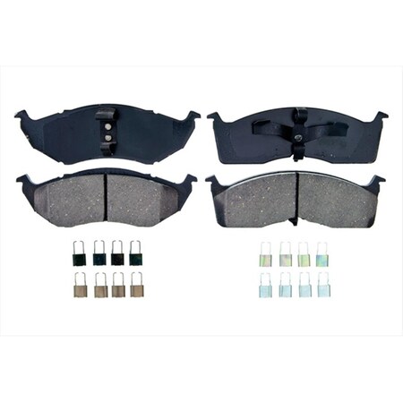 Wagner Brake ZD730B CeRAMic Front Brake Pads W66-ZD730B