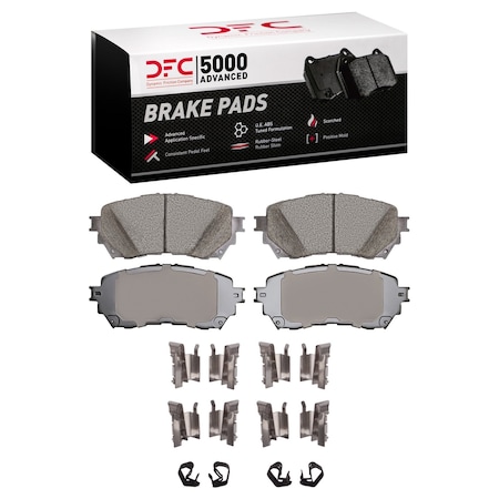 Dfc 5000 Advanced Disc Brake Pad Set,  1551-1711-01