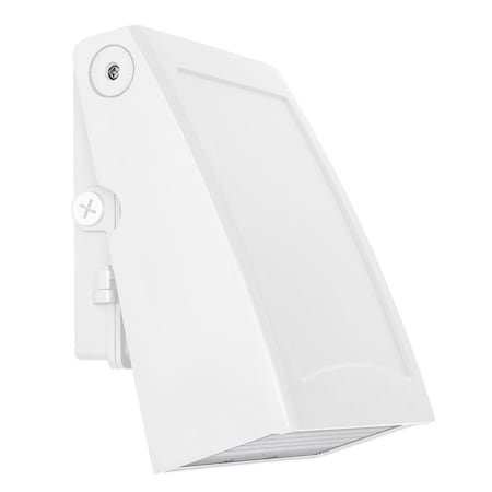 Afx Poly 8in. LED Outdoor, 120-277V, 20W, 3 CCT, White POLW0708LAJD2WH