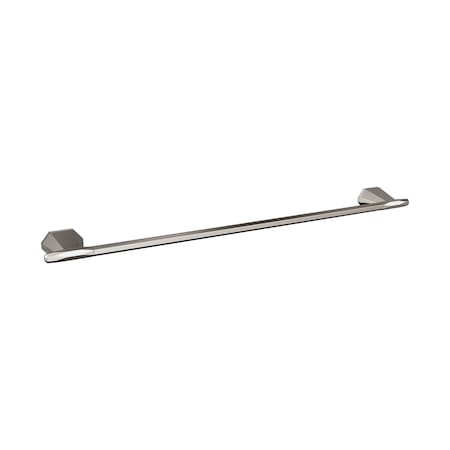 Amerock St. Vincent Brushed Nickel Contemporary 24 in 610 mm Towel Bar BH36044G10