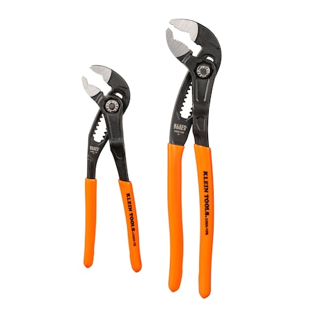 Klein Tools Quick Adjust Klaw Pump Pliers Set, 2-Piece D5052BKIT