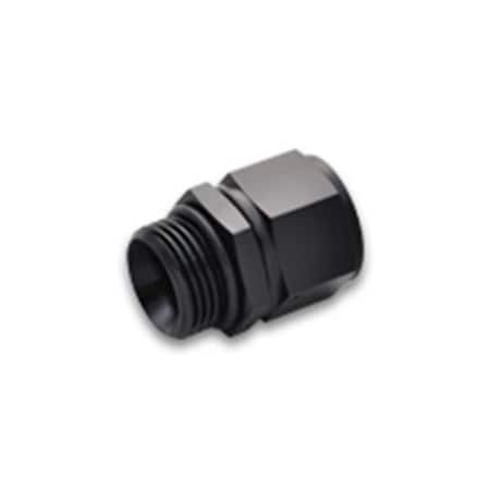 Vibrant -8 AN Female to -6 AN Male Straight Cut Adapter with O Ring 16861