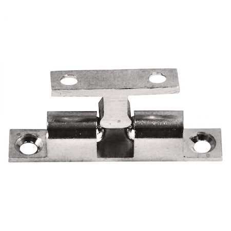 Powerhouse 2 in. Bead Cabinet Catch Set with Spring-Loaded Adjustable Ball Action, Brass PO1865629