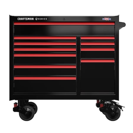 Craftsman Rolling Tool Cabinet, 40 9/16" H CMSTVS4111BK