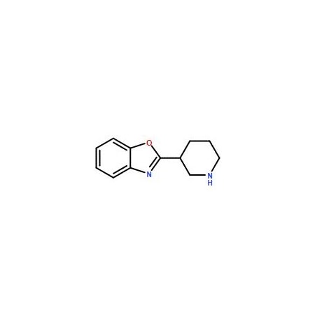 Ak Scientific 2-(Piperidin-3-yl)benzo[d]oxazole, free base (250mg), CAS 754126-86-8 1714AC-250mg