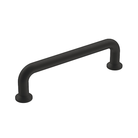 Amerock Factor 3-3/4 in 96 mm Center-to-Center Matte Black Cabinet Pull BP36781FB