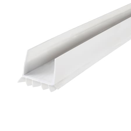 M-D Building Products 36 in. White Vinyl DENY U-Shape Slide-On Under Door Seal 40717