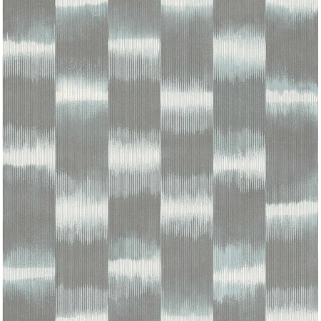 A-Street Prints Baldwin Slate Shibori Stripe Wallpaper 4141-27115