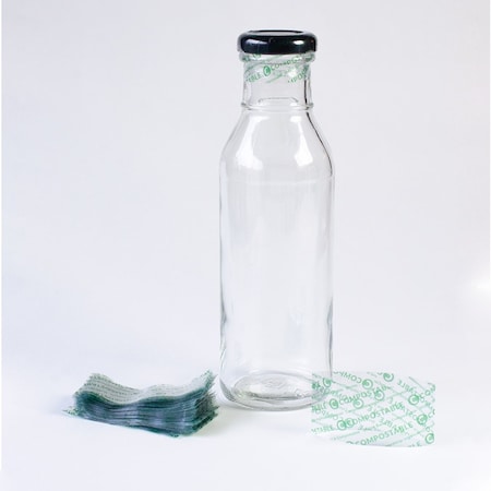 Elevate Packaging 68 x 30mm, 2 mil Compostable Shrink Bands, 250PK E00003