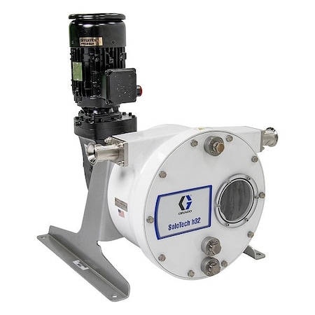 Graco PeristalticPump, Aluminum, 14.25gpm, 3hp 19D081