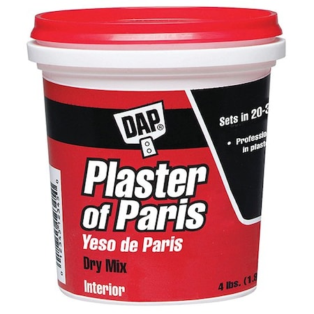 Plaster Of Paris 4 Lb Dap Interior Dry Mix 10308