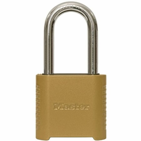Master Lock 1.13 in. H X 2 in. W X 6.5 in. L Steel 4-Digit Combination Combination Padlock 875DLH