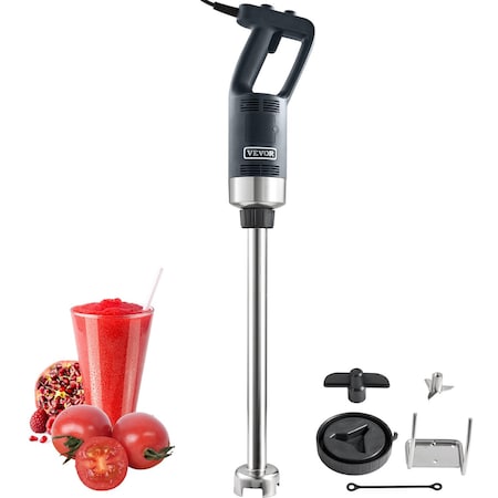 Vevor Commercial Immersion Blender Heavy Duty Hand Mixer 500W Variable Speed HB6089C-UL