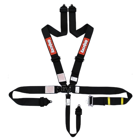 Racequip 5 Point Harness Ratchet, Black - Large RQP813003