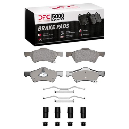 Dfc 5000 Advanced Disc Brake Pad Set,  1551-0857-01