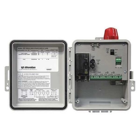 Sje-Rhombus ControlPanel, 9 to 20A, Single 1046437