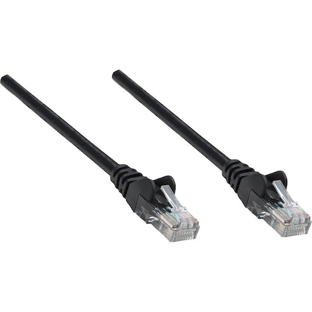 Intellinet Network Solutions CAT-5E UTP 5 ft. Patch Cable (Black) 338387