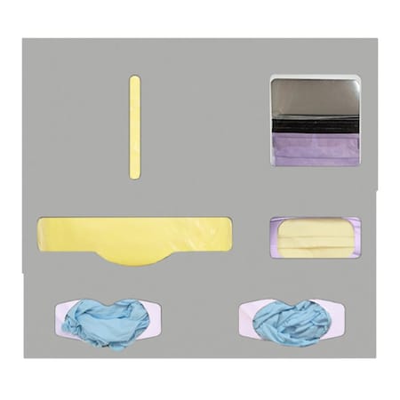 Origin Dispensing Solutions Protective Wear Organizer-Double Glove-ABS-Beige PS11X02BG