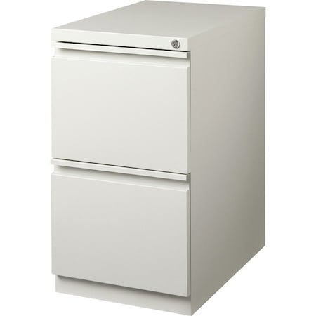 Lorell 15" W Lorell Mobile Pedestal, Light Gray LLR49525