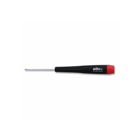Wiha Precision Slotted Screwdriver, 1/8 in Tip, 8.3 in OAL 817-26033