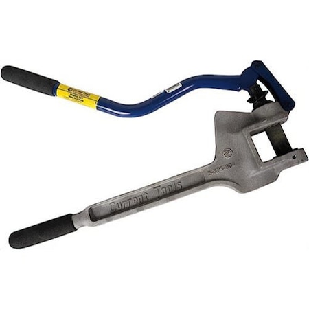 Current Tools Stud Hole Punch, 1-11/32 in Punch, Aluminium 141